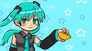 Miku eats Lemon