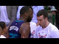 charlotte hornets coach steve clifford and al jefferson verbal exchange