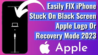 Fix iPhone Black Screen of Death - Easily Fix iPhone Stuck on Apple Logo, Recovery Logo & Boot Loop