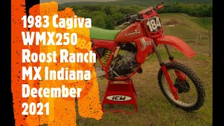 1983 Cagiva WMX250 190 Roost Ranch MX Muncie IN. Vintage EVO MX 3rd December 2021 #1