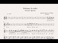 SÚBEME LA RADIO: (flauta, violín, oboe...) (partitura con playback)