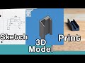 Designing Your First Functional 3D Printed Parts | Basic Fusion 360 3D Printing
