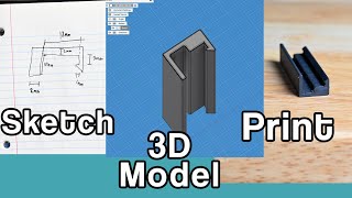 Designing Your First Functional 3D Printed Parts | Basic Fusion 360 3D Printing