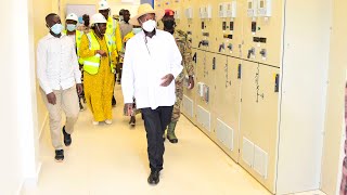 Museveni commissions Mirama-Kabale high voltage power-line and its substation at Hamuko Rubanda.