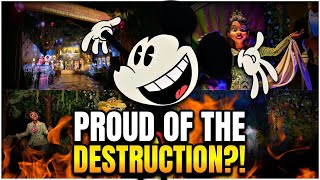 Disney is PROUD of Splash Mountain Destruction... Even as Tiana's Bayou Is Always BROKEN!