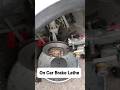 on car brake lathe #car #brakeservice #mechanic #tips #shorts