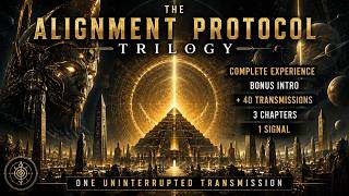 THE ALIGNMENT PROTOCOL TRILOGY (COMPLETE EXPERIENCE) | 40 Transmissions • 3 Chapters • 1 Signal