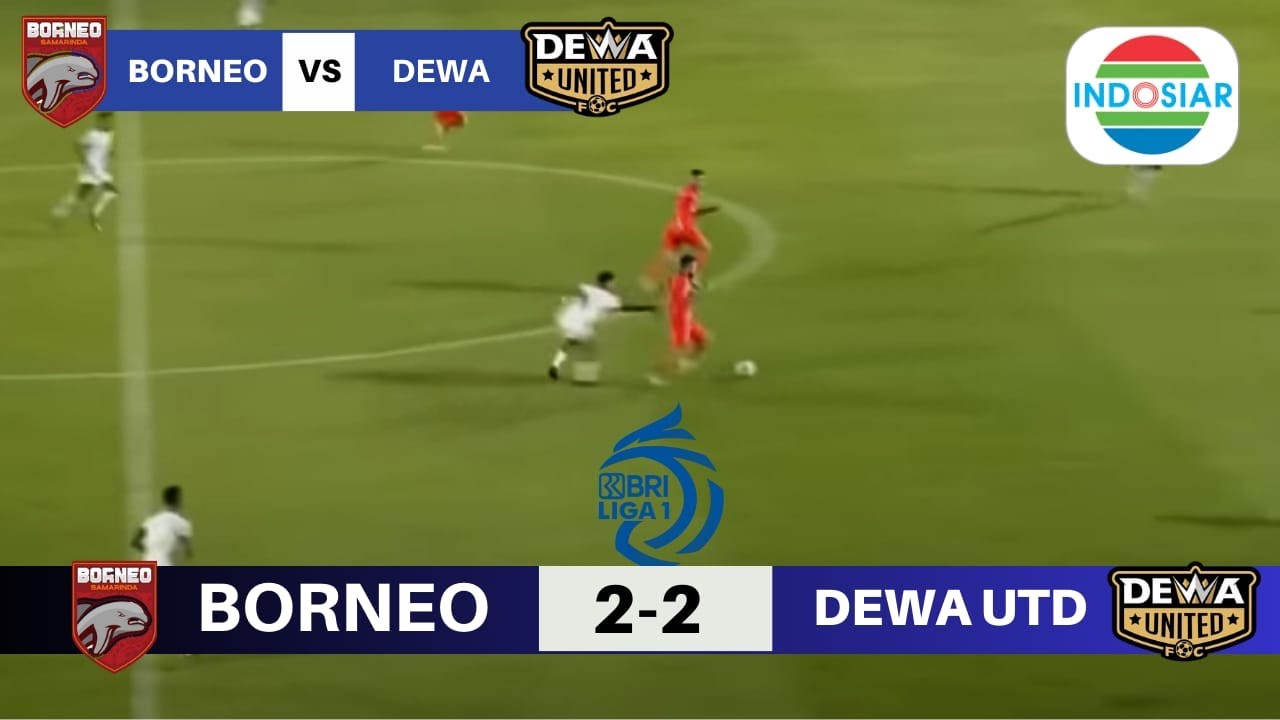 🔴 BOBOTOH BAHAGIA SEKALI!! Borneo Vs Dewa United 2-2 BRI Liga 1 2023 ...