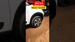 Tata nexon facelift | alloy type wheel cover #sunshineautobhopal #tatanexonfacelift2023  #shorts