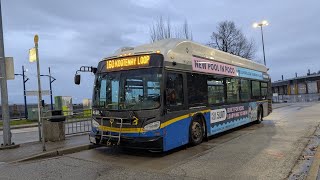 Translink CMBC 16031 on the 160 from Port Coquitlam Station to Coquitlam Central Station