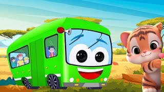 Wheels on the Bus / The  Best Car Bus Truck Video /Wheels On The Bus Nursery Rhymes / Kids Song