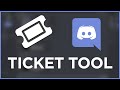 How to Get and Install the Ticket Tool Discord Bot! Create Support Tickets!