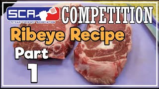 Part 1 Ribeye Steaks SCA Contest Recipe Texas How-To by Grand Champion Harry Soo SlapYoDaddyBBQ.com