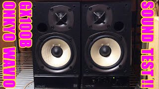 【SPEAKER SOUND TEST】ONKYO WAVIO パワードSPEAKER GX100BのSOUND TESTしたヨ！！実況＃3847