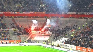 Fanprotest gegen den DFB + Pyro! | Fortuna Düsseldorf 0:3 Eintracht Frankfurt | Support & Ultras