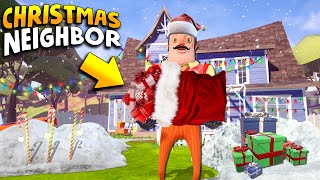 Christmas in HELLO NEIGHBOR!!! | Hello Neighbor Gameplay (Mods)