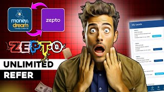 😱 ZEPTO \u0026 MONEY ON DREAM APP OFFER | EARN ₹100 CASHBACK PAR ORDER || ZEPTO LOOT