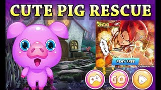 G4K Cute Pig Rescue walkthrough.