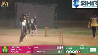 JM Sahir Associates Ramzan Cup 2024 |Match #9| Vital Tea Vs M.IT Solutions