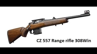 CZ 557 Range Rifle 308 Win Обзор из коробки