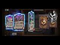 Opening Hearthstone  The Great Dark Beyond packs