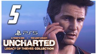 UNCHARTED 4 LEGACY OF THIEVES COLLECTION PS5 - PART 5 THE CAVE - MALAYALAM | A Bit-Beast