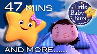 Night Time Songs | Plus Lots More Nursery Rhymes | 47 Minutes Compilation from LittleBabyBum!