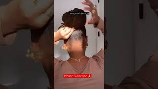Easy loc Bun Tutorial 👸#locs_18 #dreadlocks #xyzbca