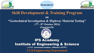 Skill Development and Training Program on Geotechnical Investigation & Highway Material Testing