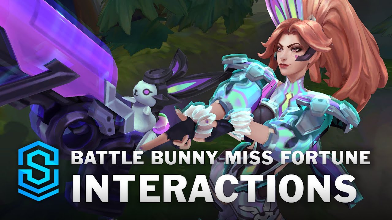 Battle Bunny Miss Fortune Special Interactions - YouTube