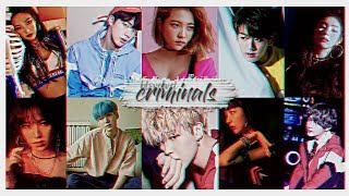 » btsvelvet ✘ believer ; criminals!au