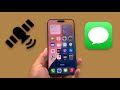 How To Enable Satellite Message on iPhone