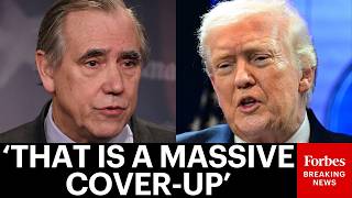 'Pages Are Missing': Merkley Calls Out DOJ Over Alleged Withholding Of Trump-Related Epstein Files