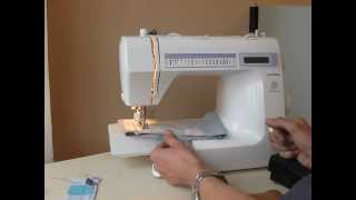 Nähmaschine Sewing machine Швейная машина Privileg Electronic Control 3120D test шифон, джинс, кожа