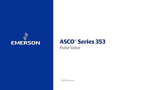 ASCO Series 353 Pulse Valve