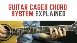 Guitar CAGED Chord System Explained 🎸🎶