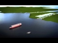 This is how the expanded Panama Canal works - animation