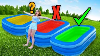 DONโT FALL Into The WRONG Pool! **GROSS Challenge**๐คฎ | Piper Rockelle