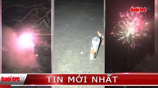 ⚡ Tin mới nhất | Người dân nổ pháo tự phát trong đêm giao thừa