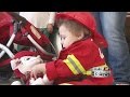 3-year-old's wish comes true thanks to firefighters & Make-A-Wish