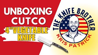 Unboxing Cutco 4-inch Vegetable Knife - The Knife Brother