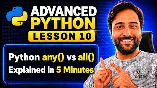 Python any() vs all() Explained in 5 Minutes
