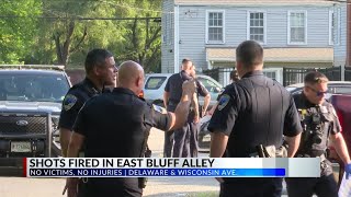 Multiple detained after alleyway shooting in Peoria
