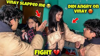 Vinay slapped me 😭 | Kiran Didi angry on Vinay prank gone wrong 💔