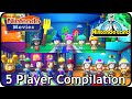 Nintendoland - 5 Player Games Compilation (Luigi's Mansion, Mario Chase, Animal Crossing Sweet Day)