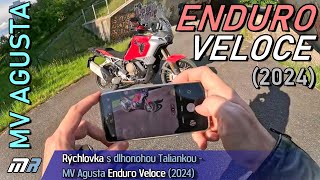 Rýchlovka s dlhonohou Taliankou - MV Agusta Enduro Veloce (2024) - motoride.sk