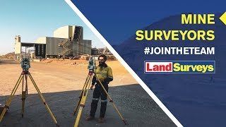 Mine Surveyors Wanted!