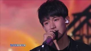 【TFBOYS 十年一顾杂货铺】[161008]王源生日会 献唱《陪你度过漫长岁月》[720P]