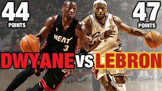 LeBron James vs Dwyane Wade!!! | Historic Duels | Full Highlights | 04.01.2006