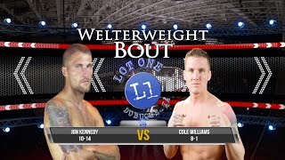 Pinnacle Combat 21 Presents - Jon Kennedy VS Cole Williams